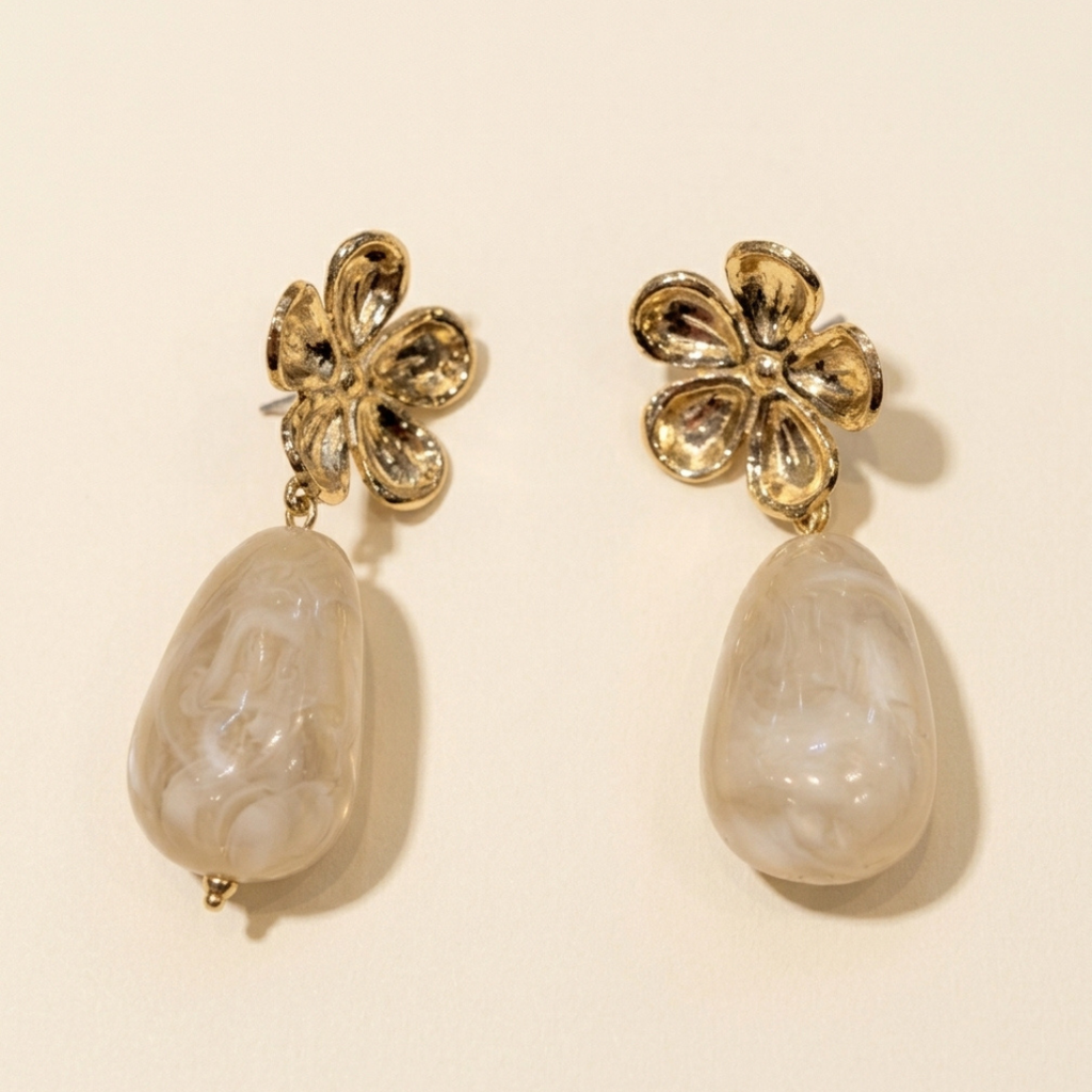 Boucles d’oreilles Magnolia
