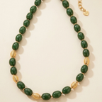 Collier perles en résine - Calista