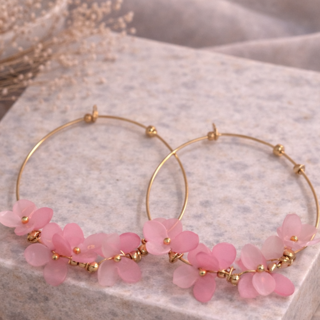 Boucles d'oreilles Flora
