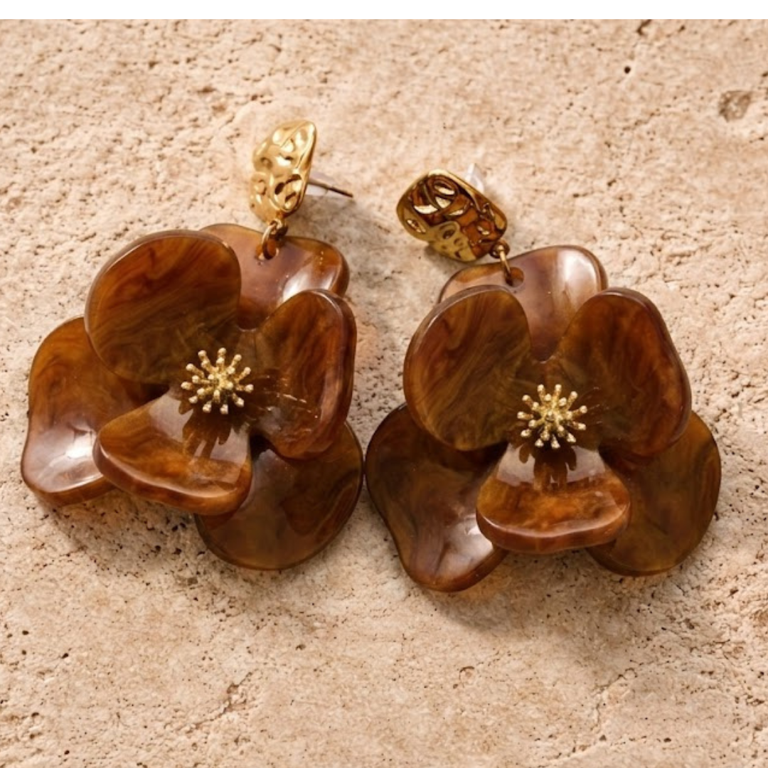 Boucles d'oreilles Capucine