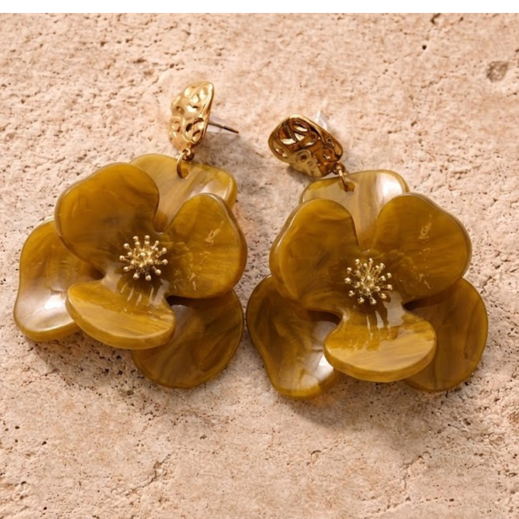 Boucles d'oreilles Capucine