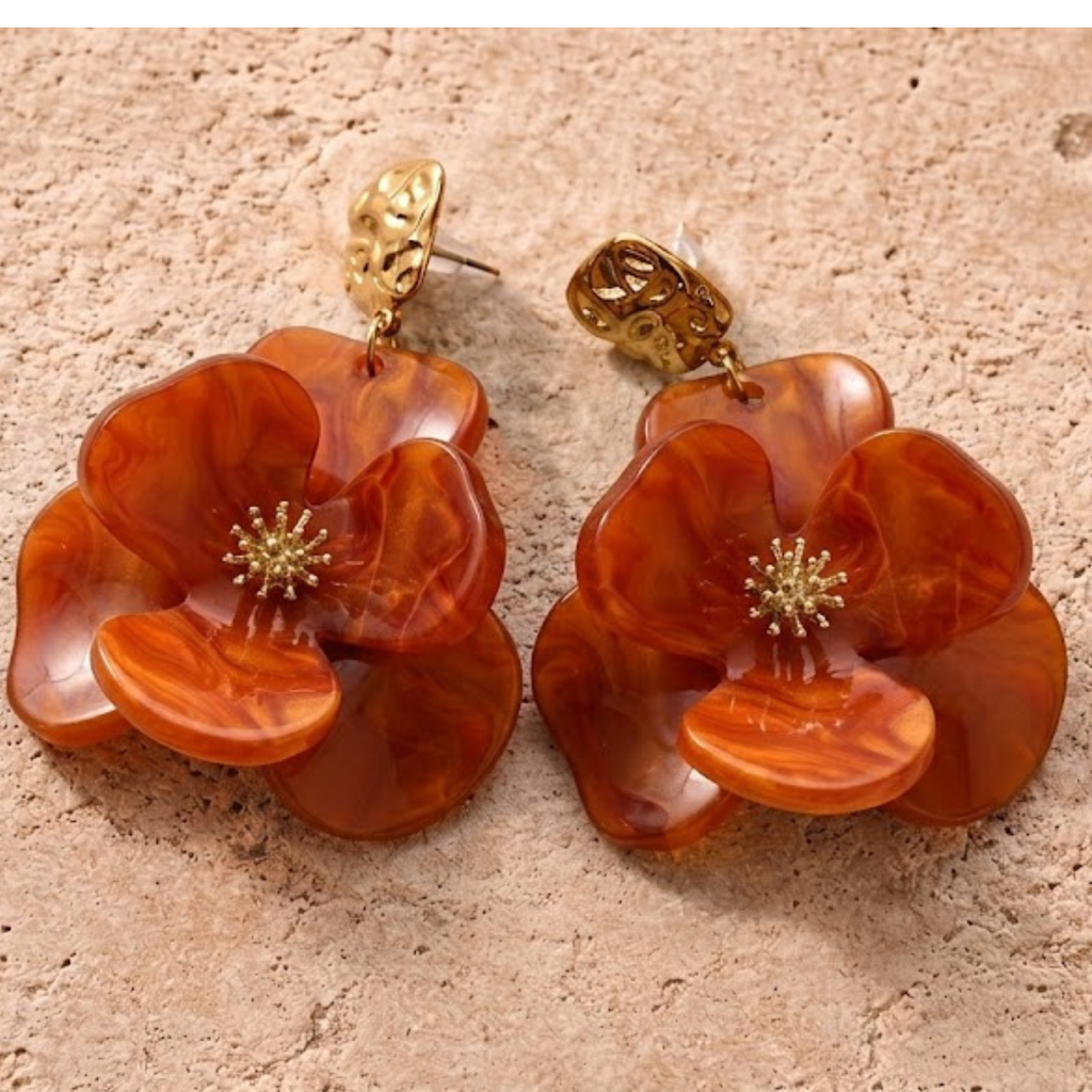 Boucles d'oreilles Capucine