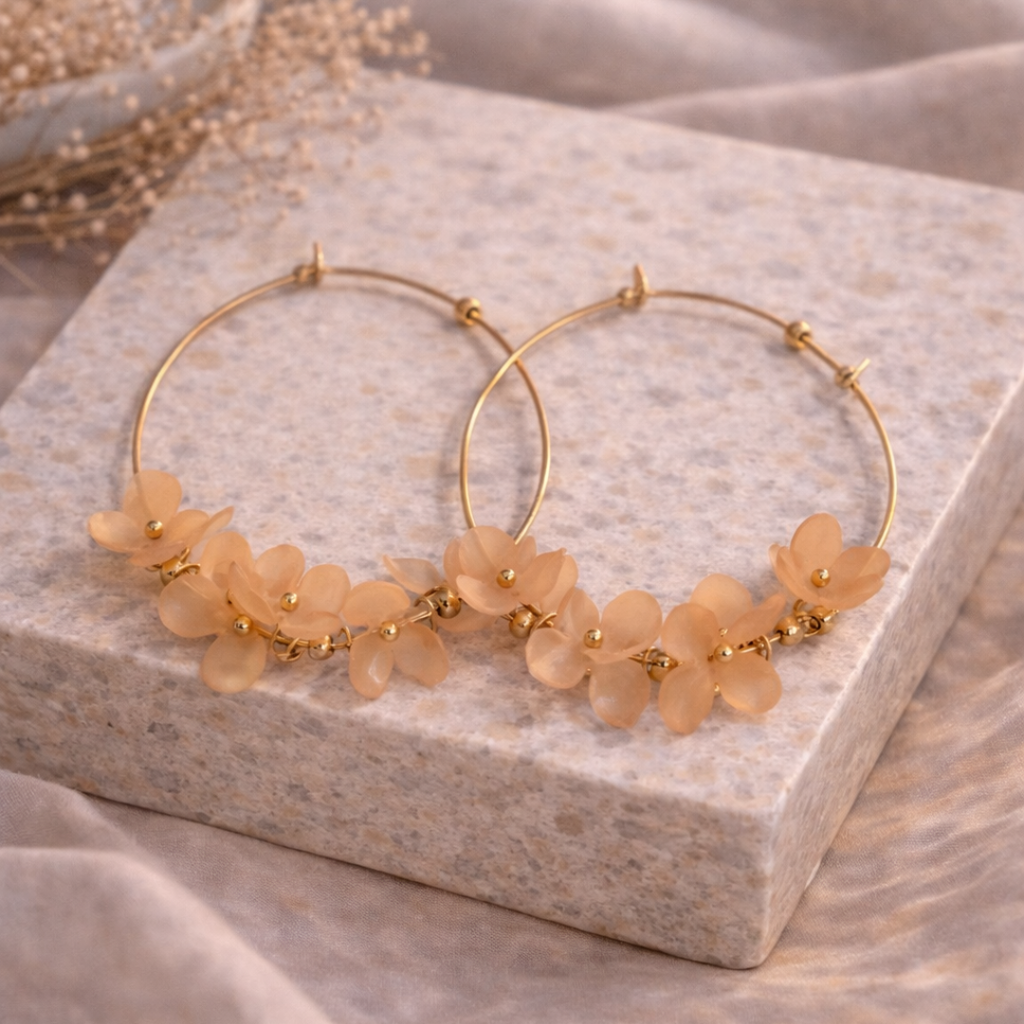 Boucles d'oreilles Flora