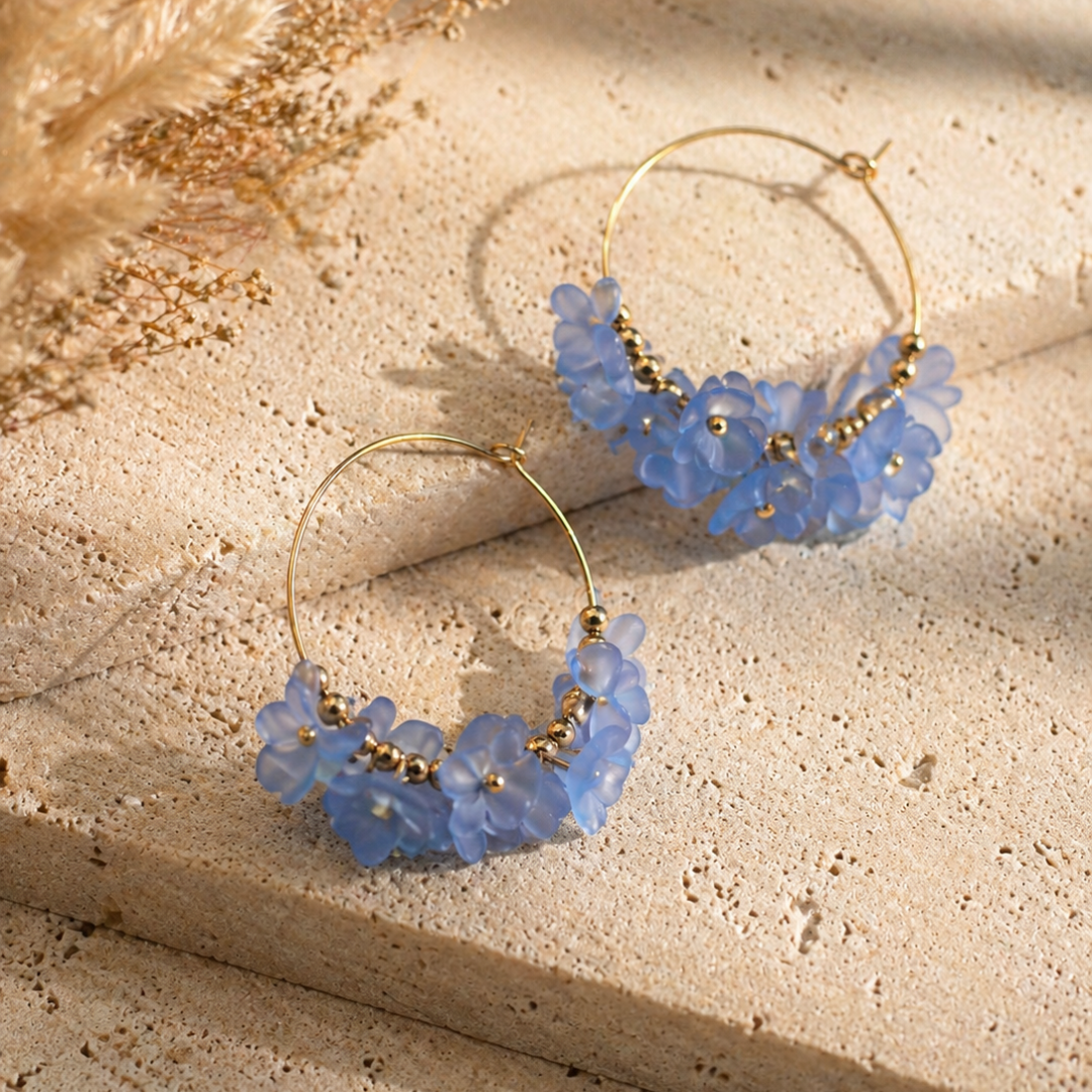 Boucles d'oreilles Flora