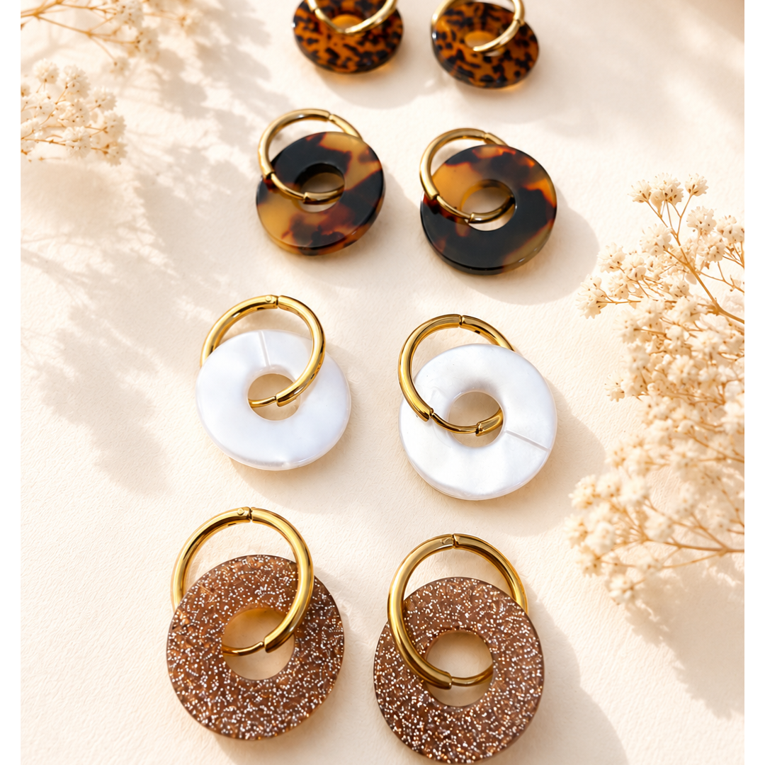 Boucles d'oreilles Claire