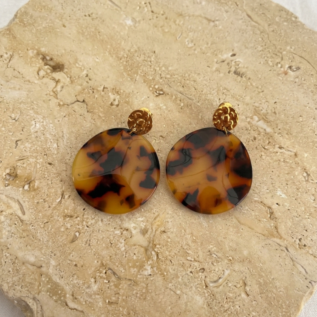 Boucles d'oreilles Léopard - Lola