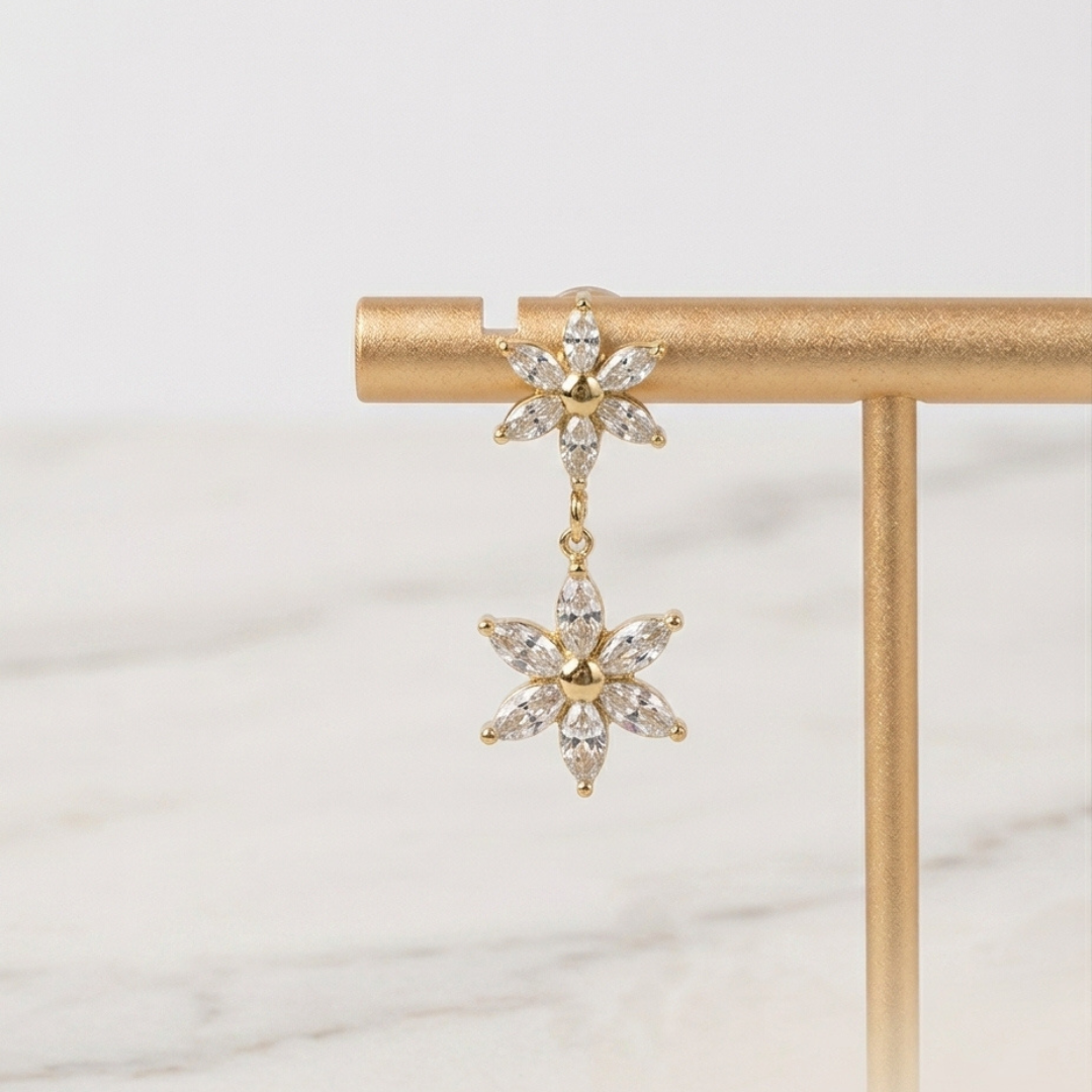 Boucles d'oreilles étoiles - Stella
